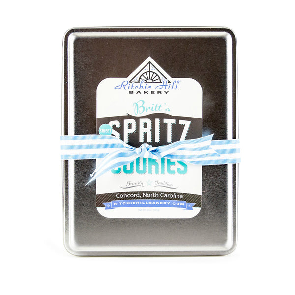 Britt's Swedish Spritz Cookies | Gift Tin (20 oz) | Ritchie Hill