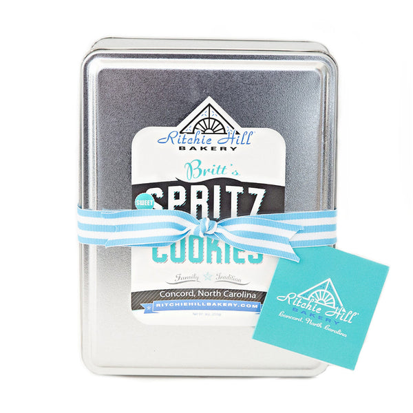 Britt's Swedish Spritz Cookies | Gift Tin (20 oz) | Ritchie Hill