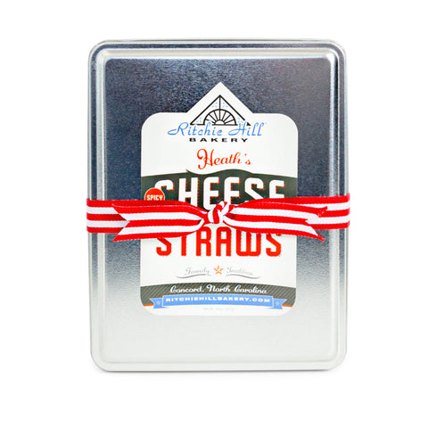 Heath's Cheese Straws | Spicy | Gift Tin (20 oz)