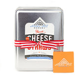 heaths spicy cheese cheese straws gift tin with personalized card